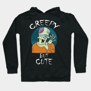 Creepy But Cute Cool Creative Beautiful Zombie Design Hoodie